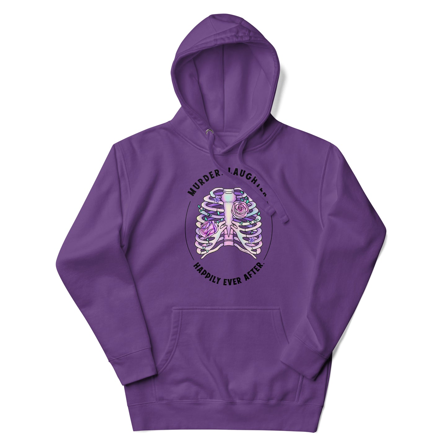 Gail Haris Tagline Ribcage Unisex Hoodie