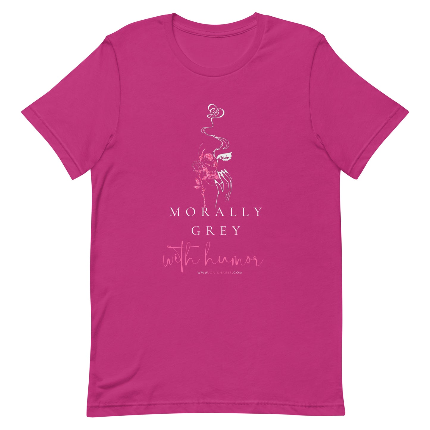 Morally Grey with Humor Unisex t-shirt