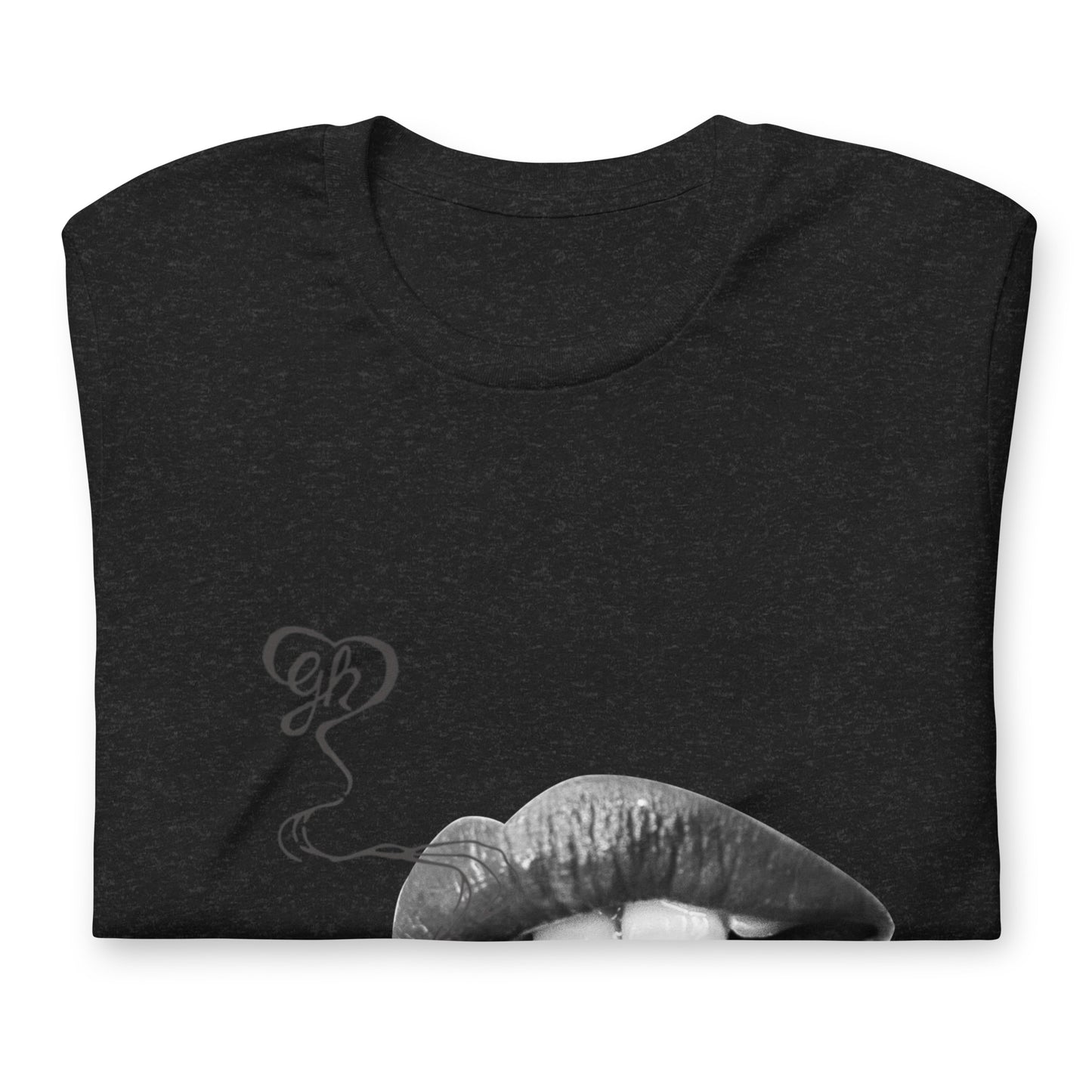 Steamy Grunge Lips GH Gail Haris Unisex t-shirt