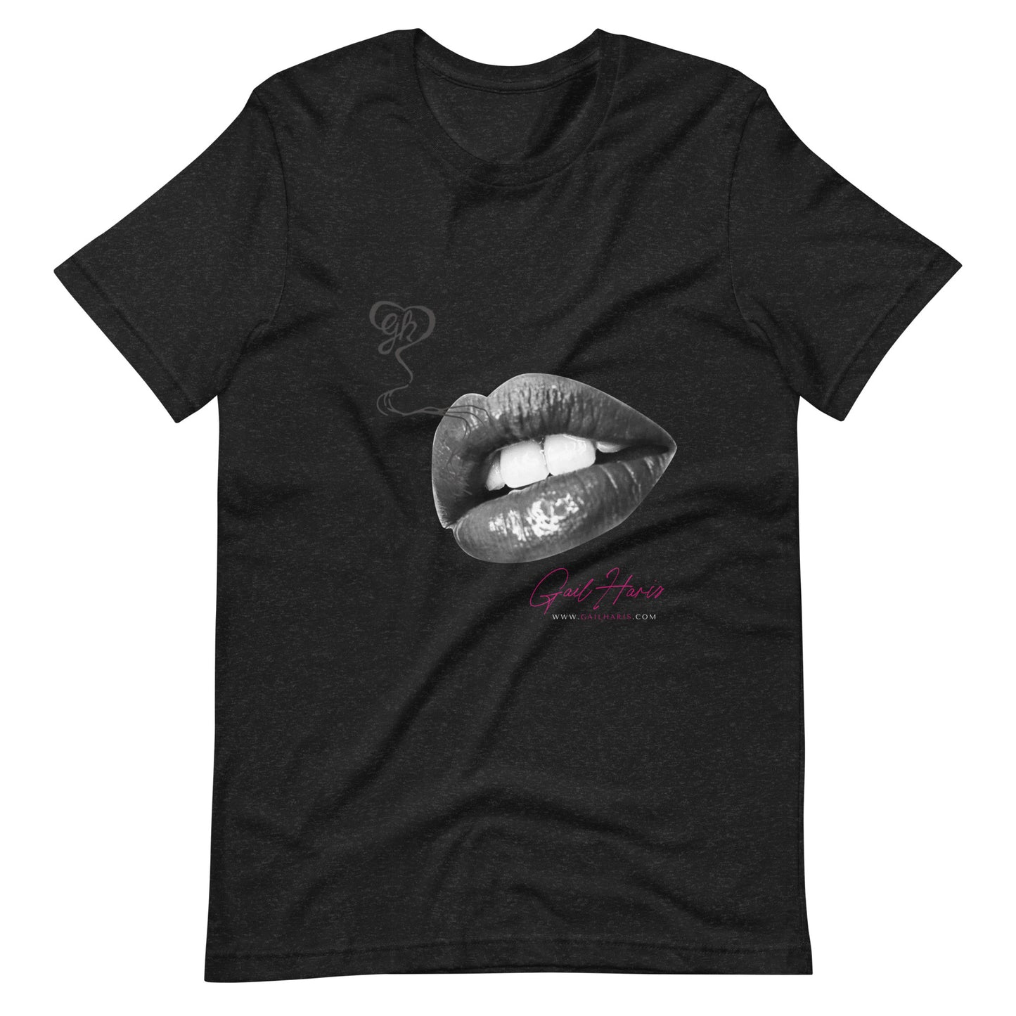 Steamy Grunge Lips GH Gail Haris Unisex t-shirt
