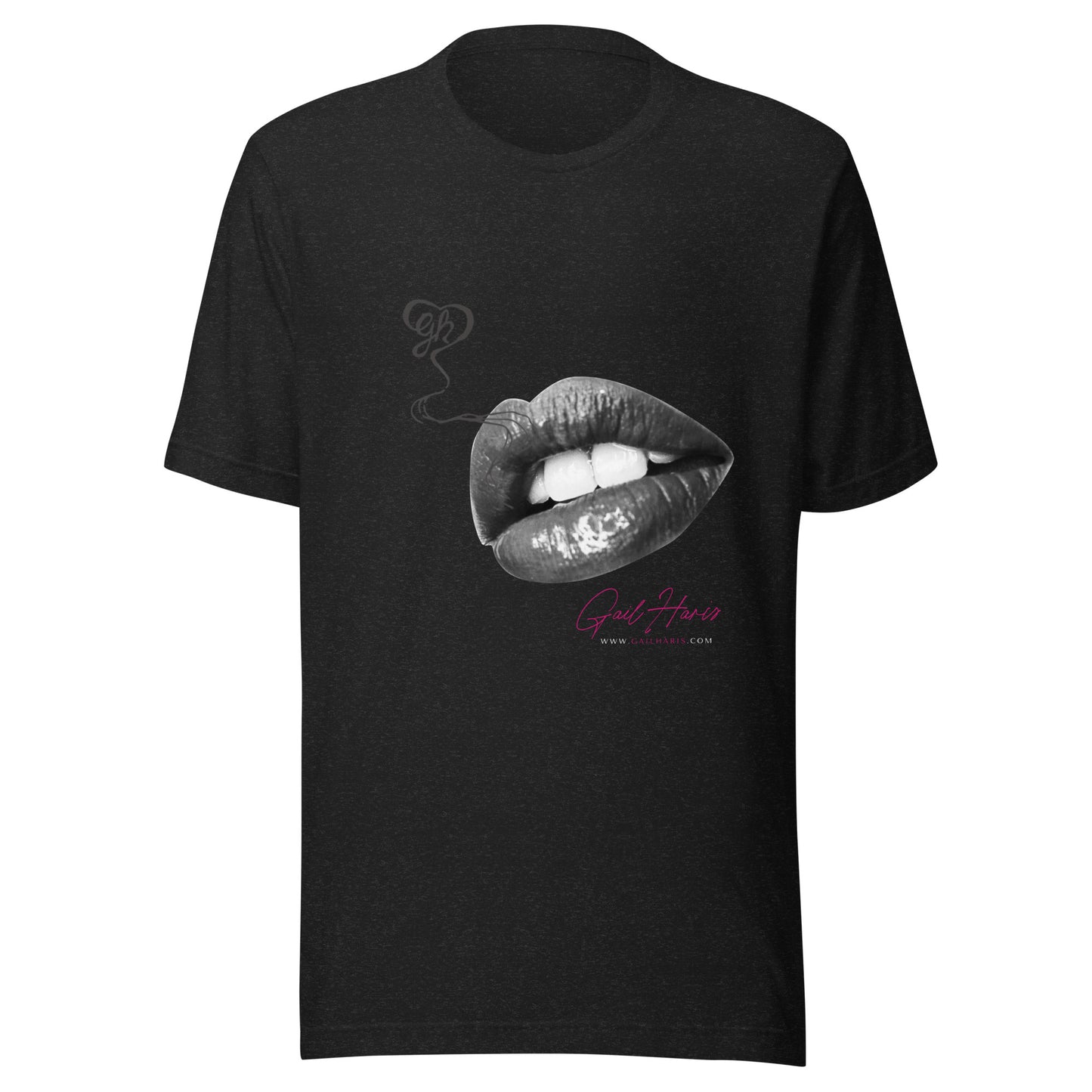 Steamy Grunge Lips GH Gail Haris Unisex t-shirt