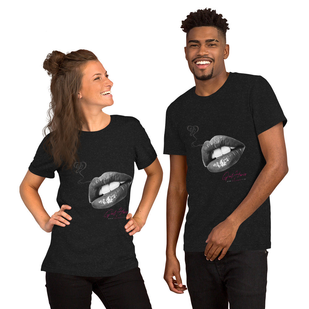 Steamy Grunge Lips GH Gail Haris Unisex t-shirt