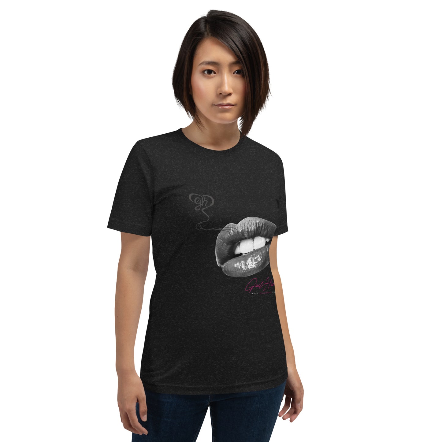 Steamy Grunge Lips GH Gail Haris Unisex t-shirt