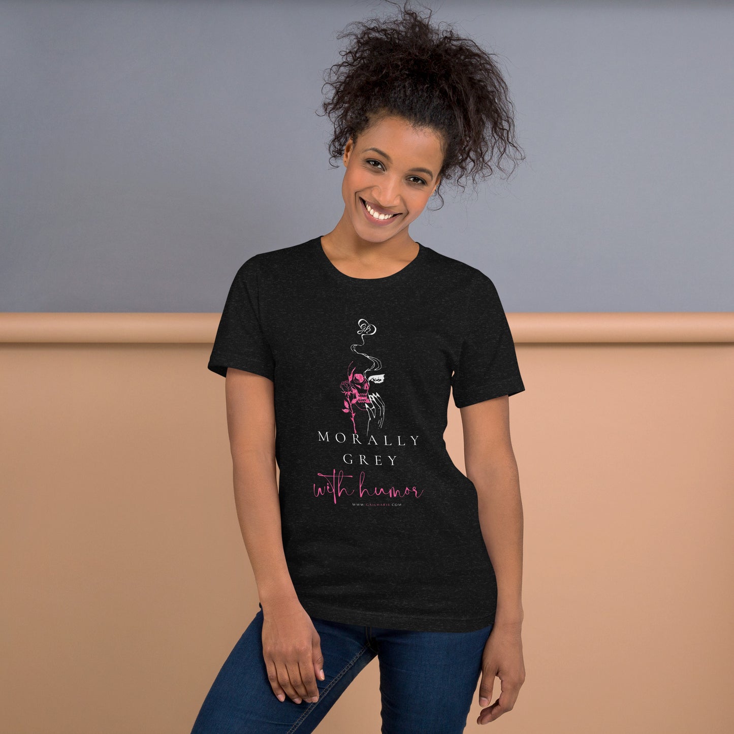 Morally Grey with Humor Unisex t-shirt