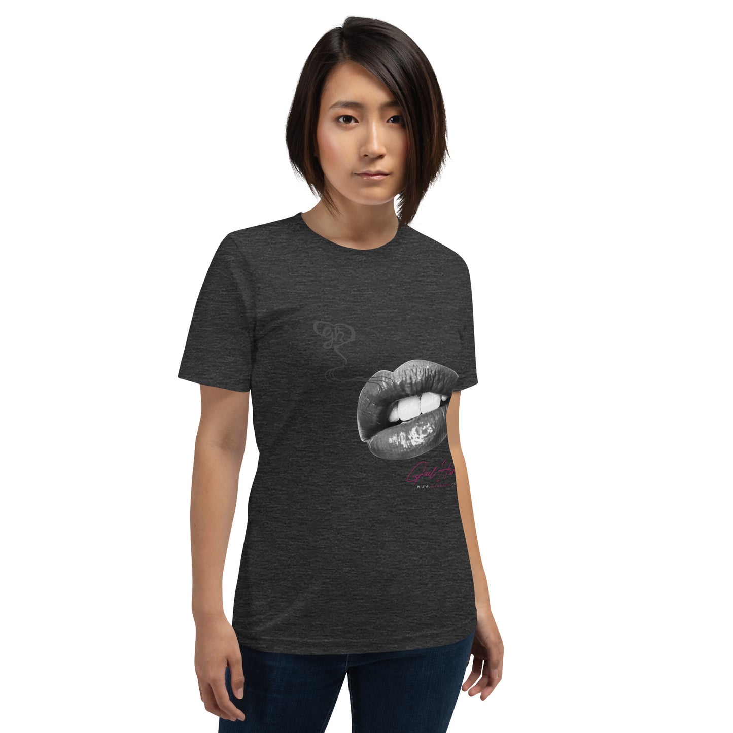 Steamy Grunge Lips GH Gail Haris Unisex t-shirt