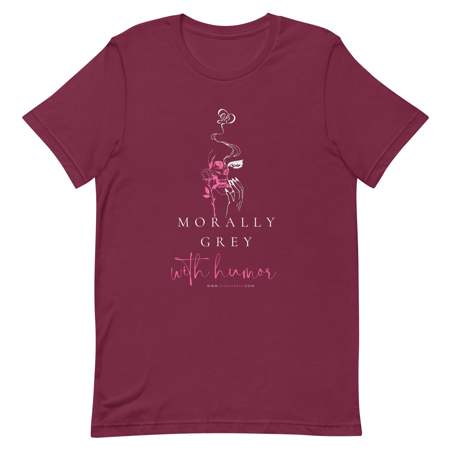 Morally Grey with Humor Unisex t-shirt