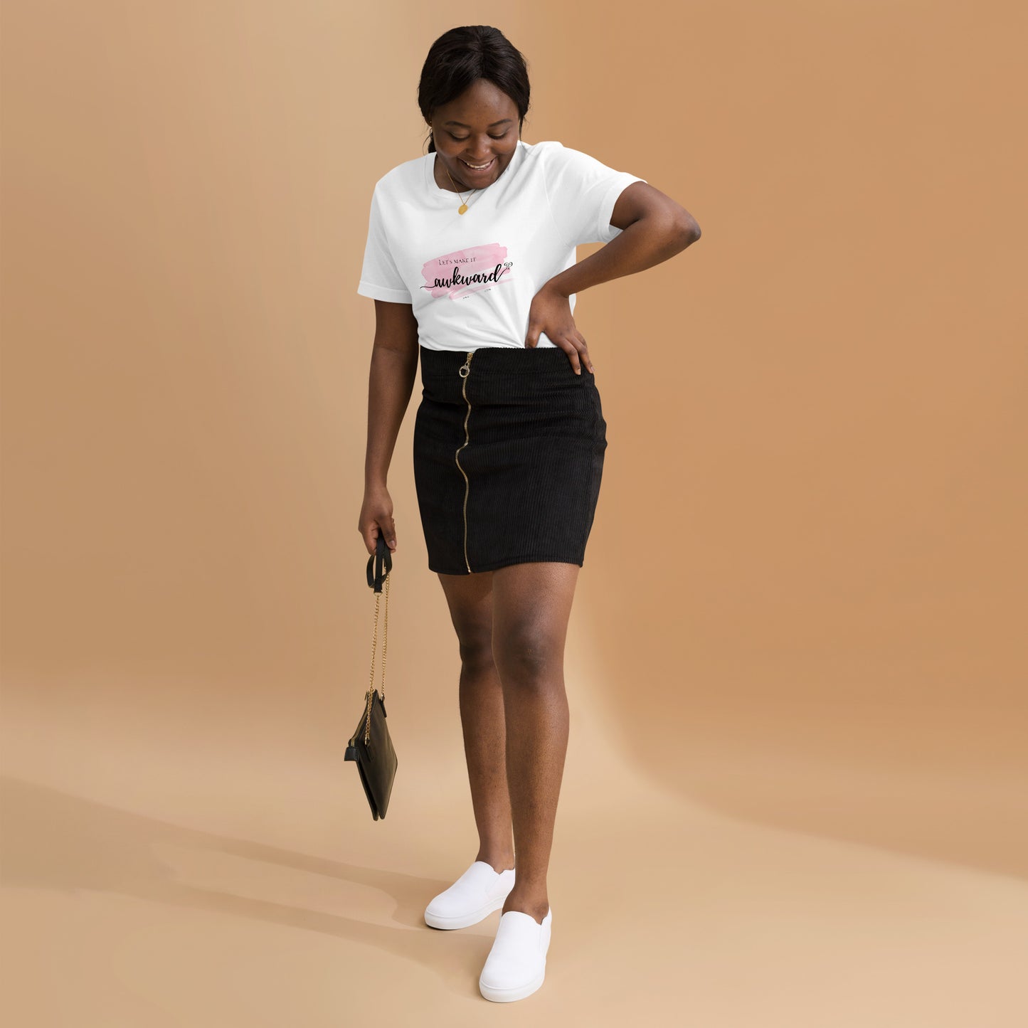 Let's Make It Awkward WatercolorUnisex t-shirt