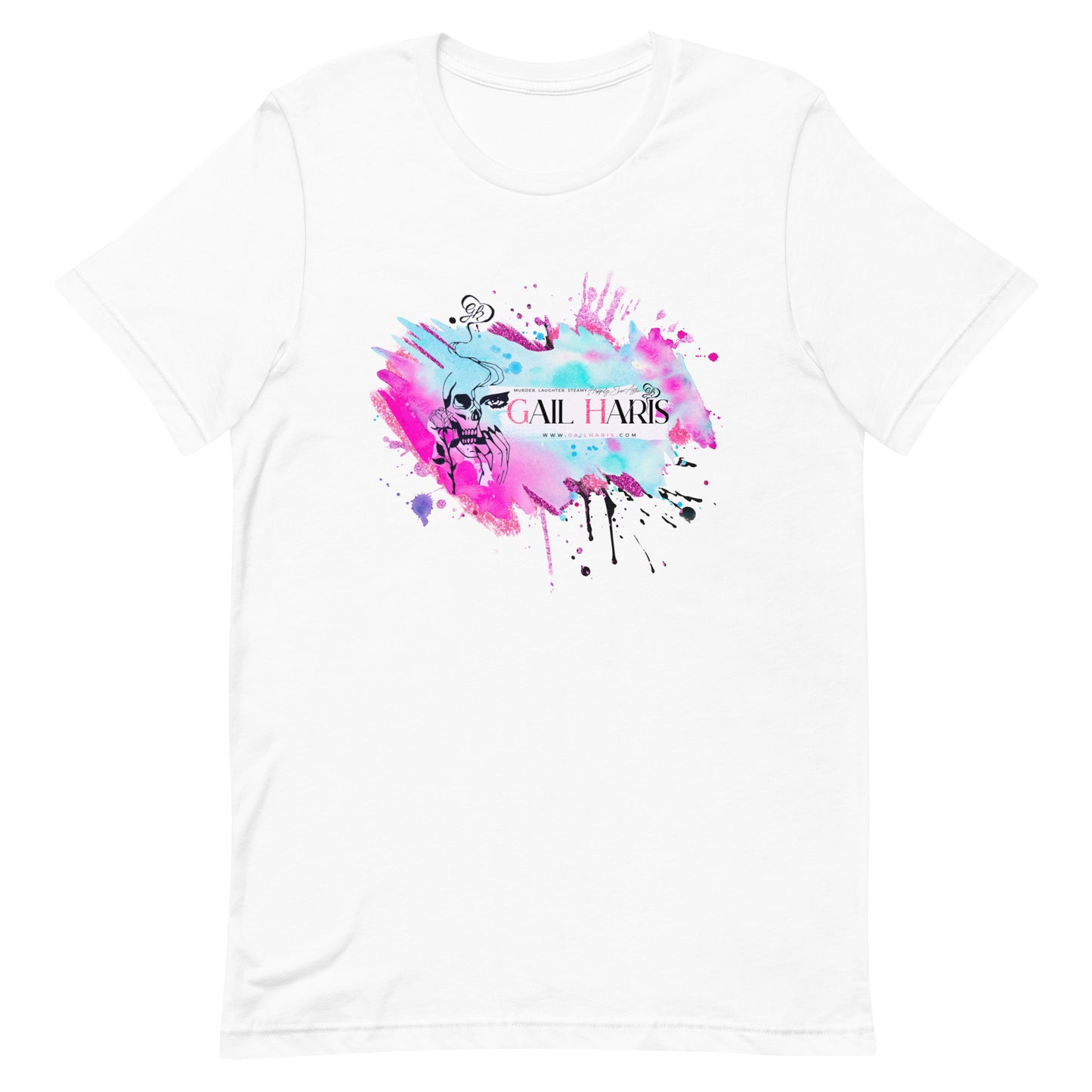 Gail Haris Color Splatter Unisex t-shirt