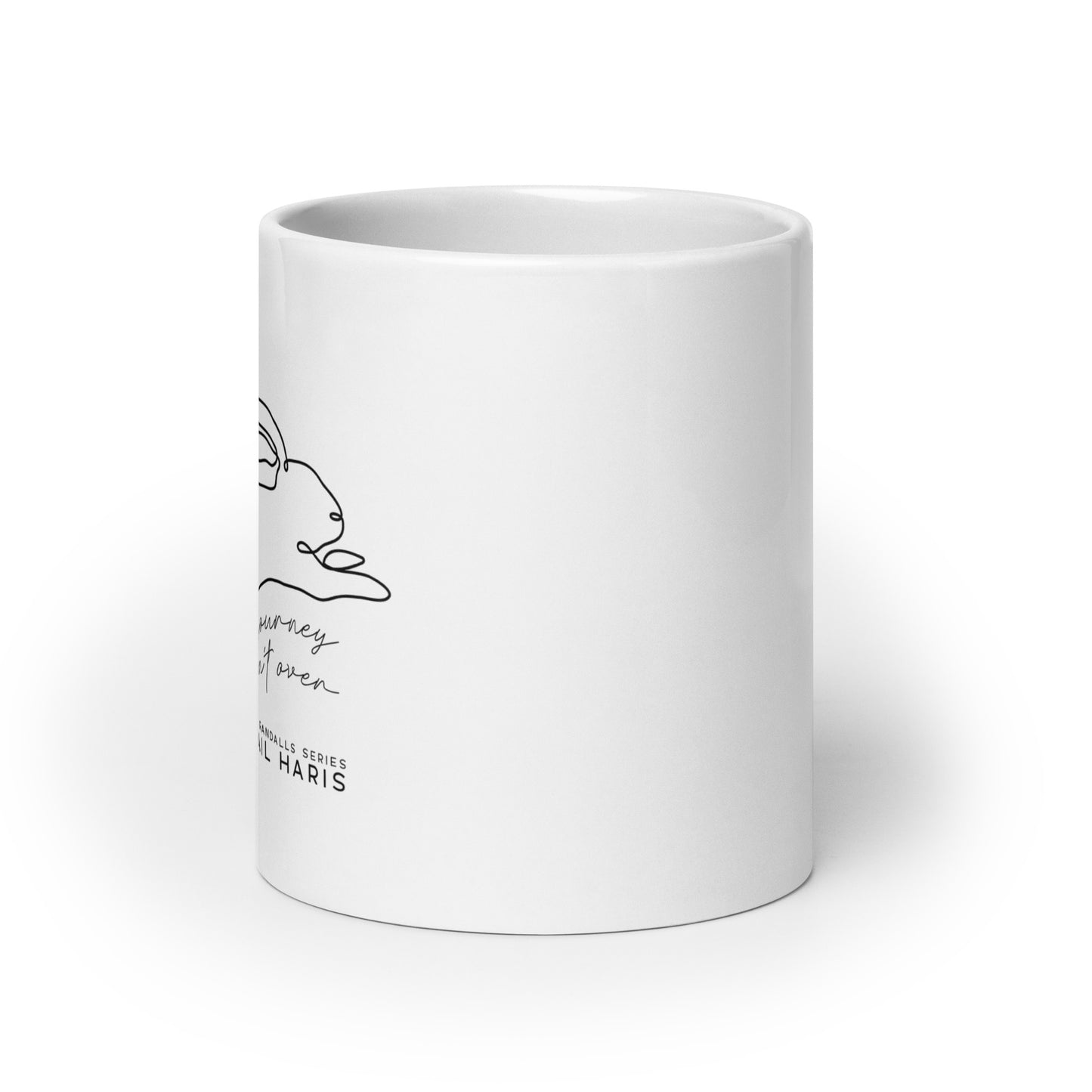 The Randall Series Rabbit White glossy mug