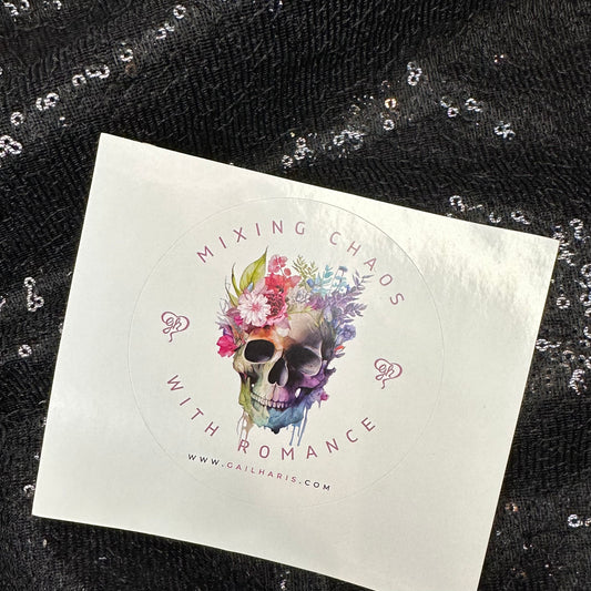 Mixing Chaos with Romance Sticker