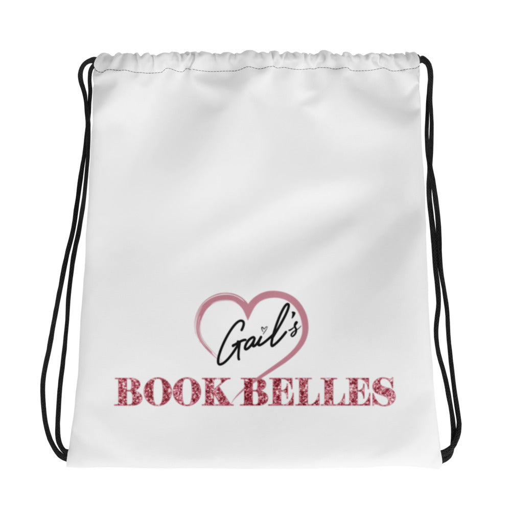 Gail's Book Belles Drawstring bag