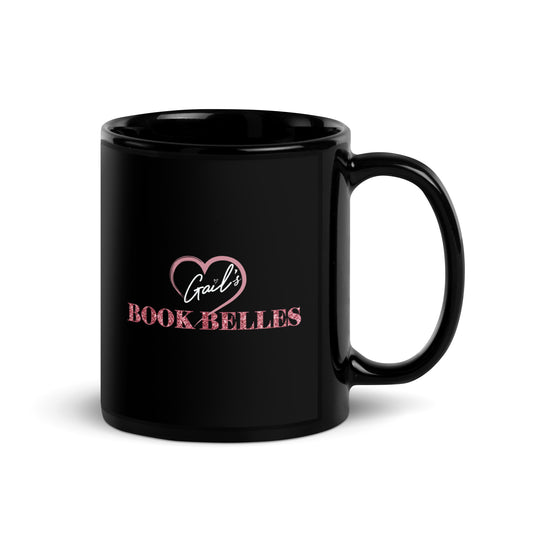 Gail's Book Belles Black Glossy Mug