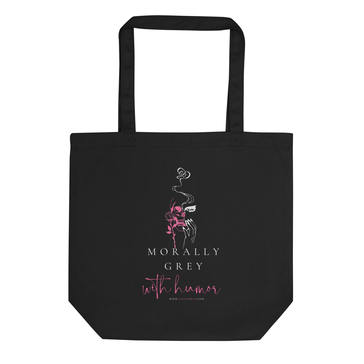 Gail Haris Morally Grey with Humor Tote