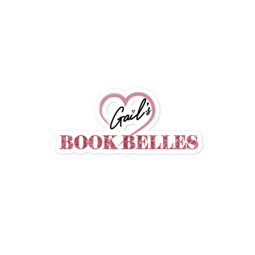 Gail's Book Belles Bubble-free stickers