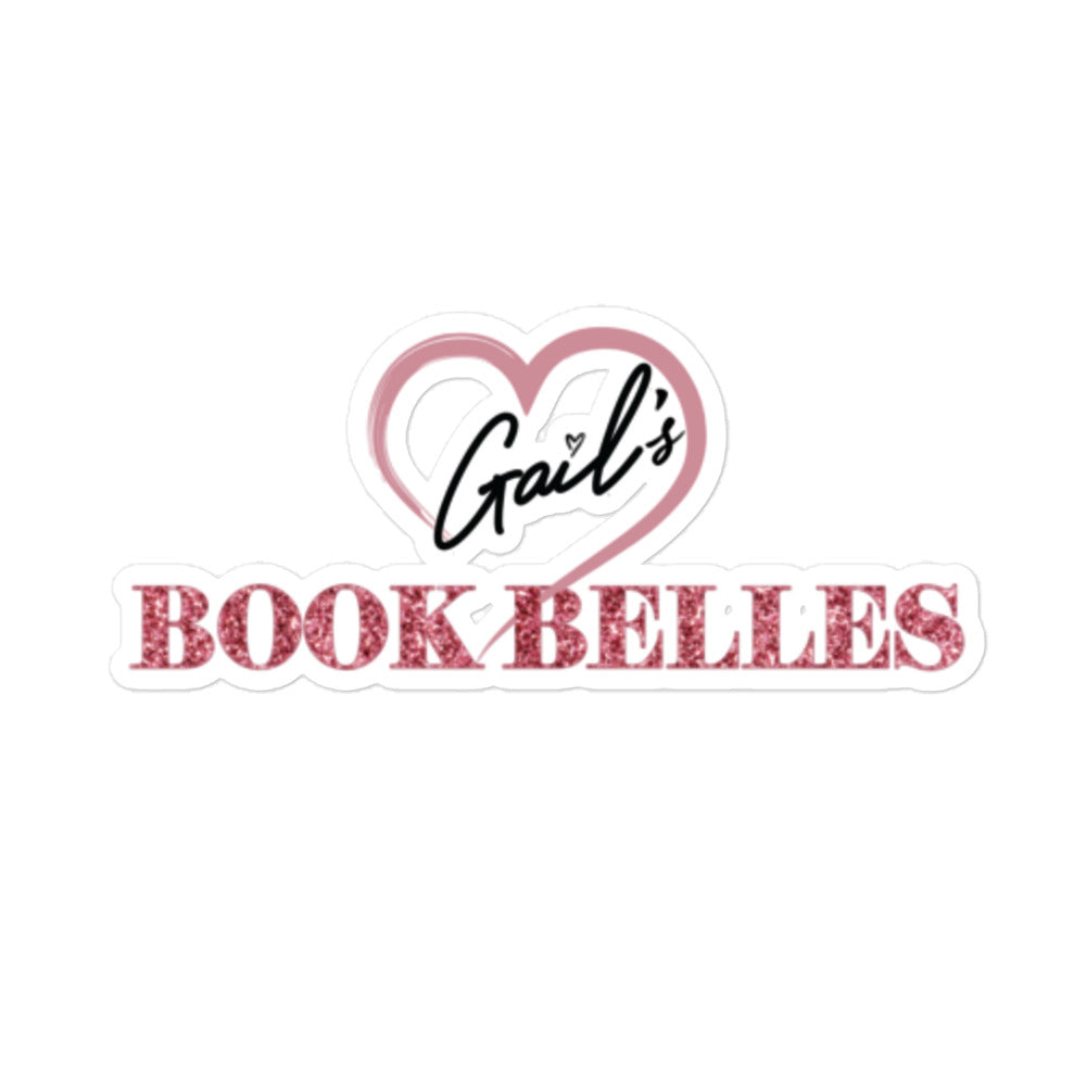 Gail's Book Belles Bubble-free stickers