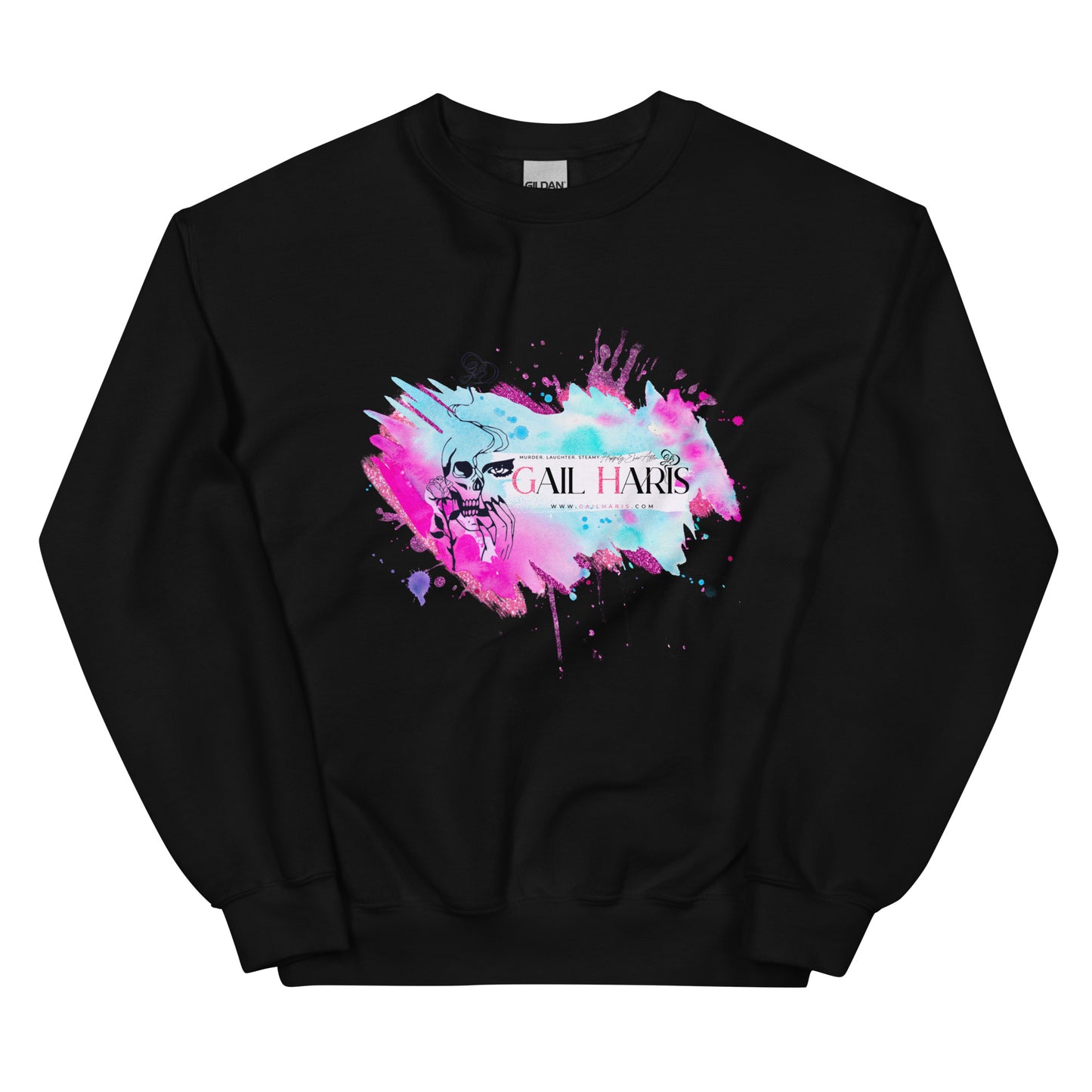 Gail Haris Color Splatter Unisex Sweatshirt