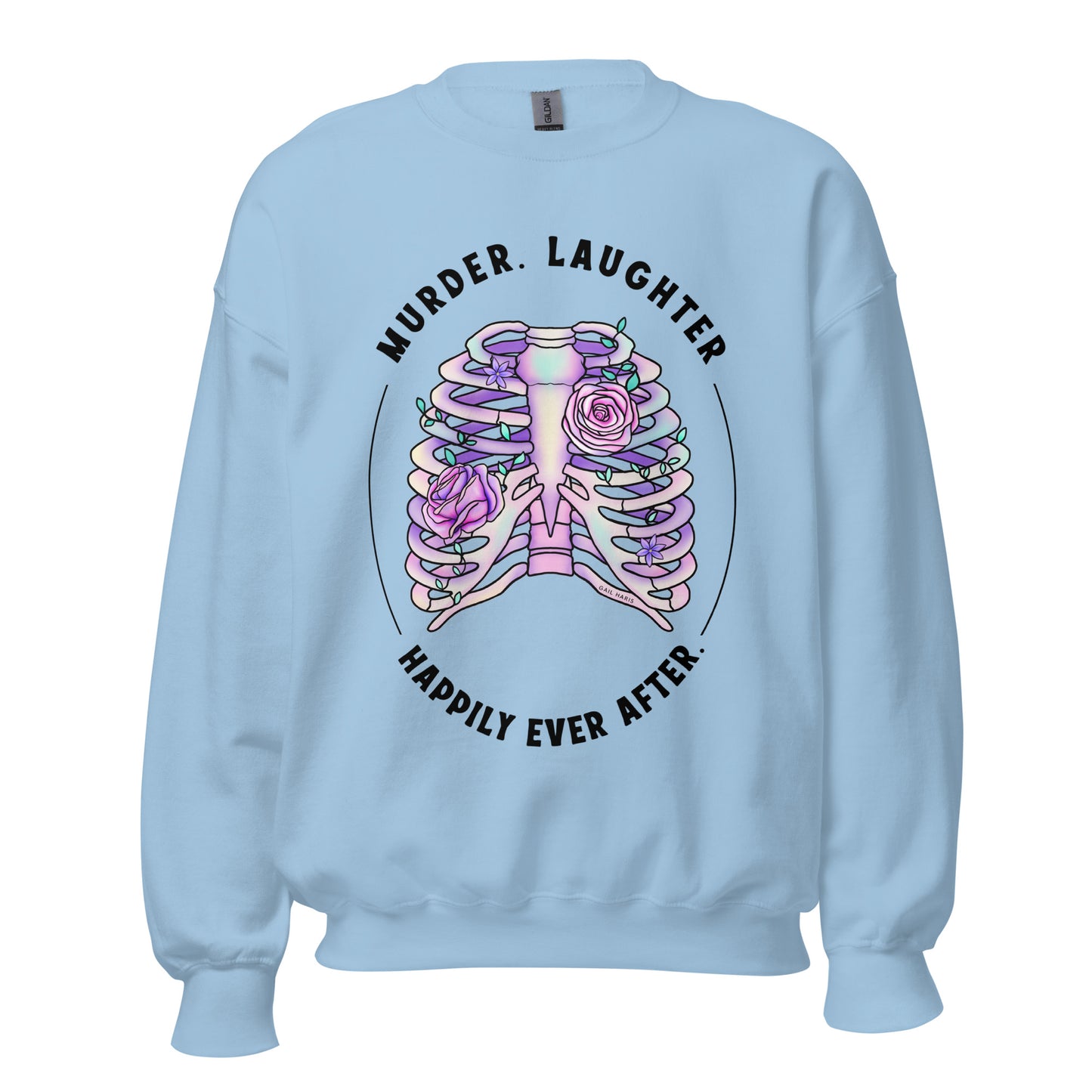 Gail Haris Tagline Ribcage Unisex Sweatshirt