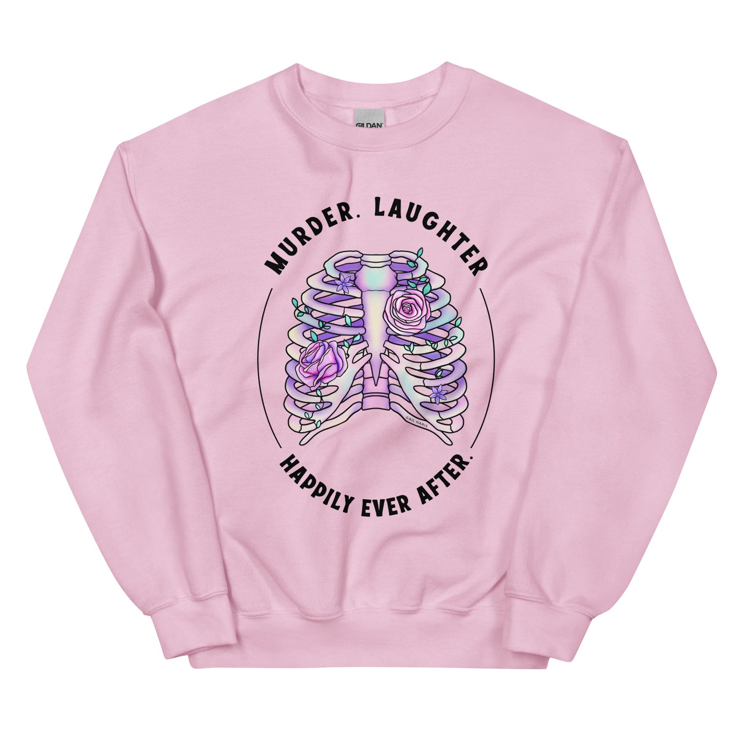 Gail Haris Tagline Ribcage Unisex Sweatshirt