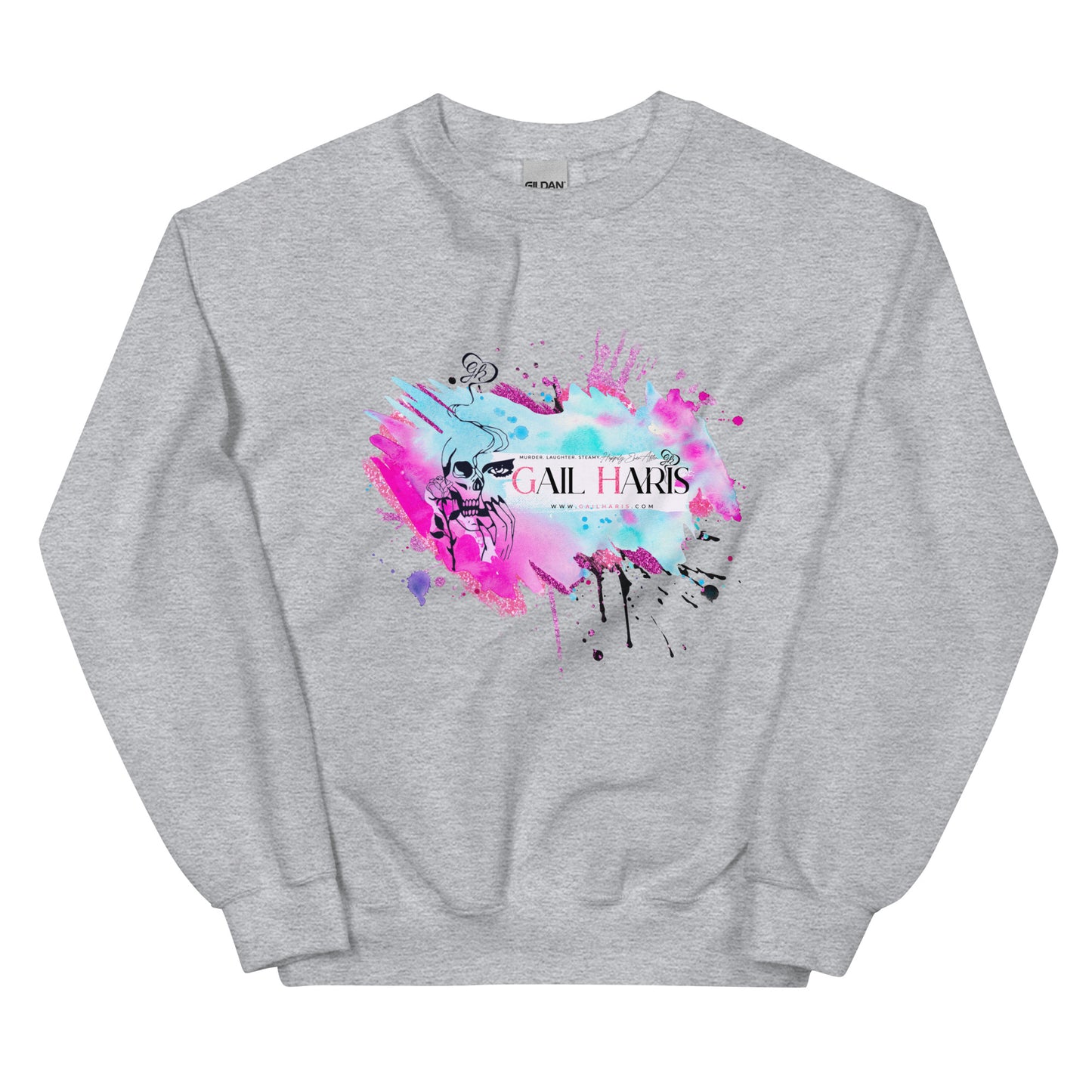 Gail Haris Color Splatter Unisex Sweatshirt