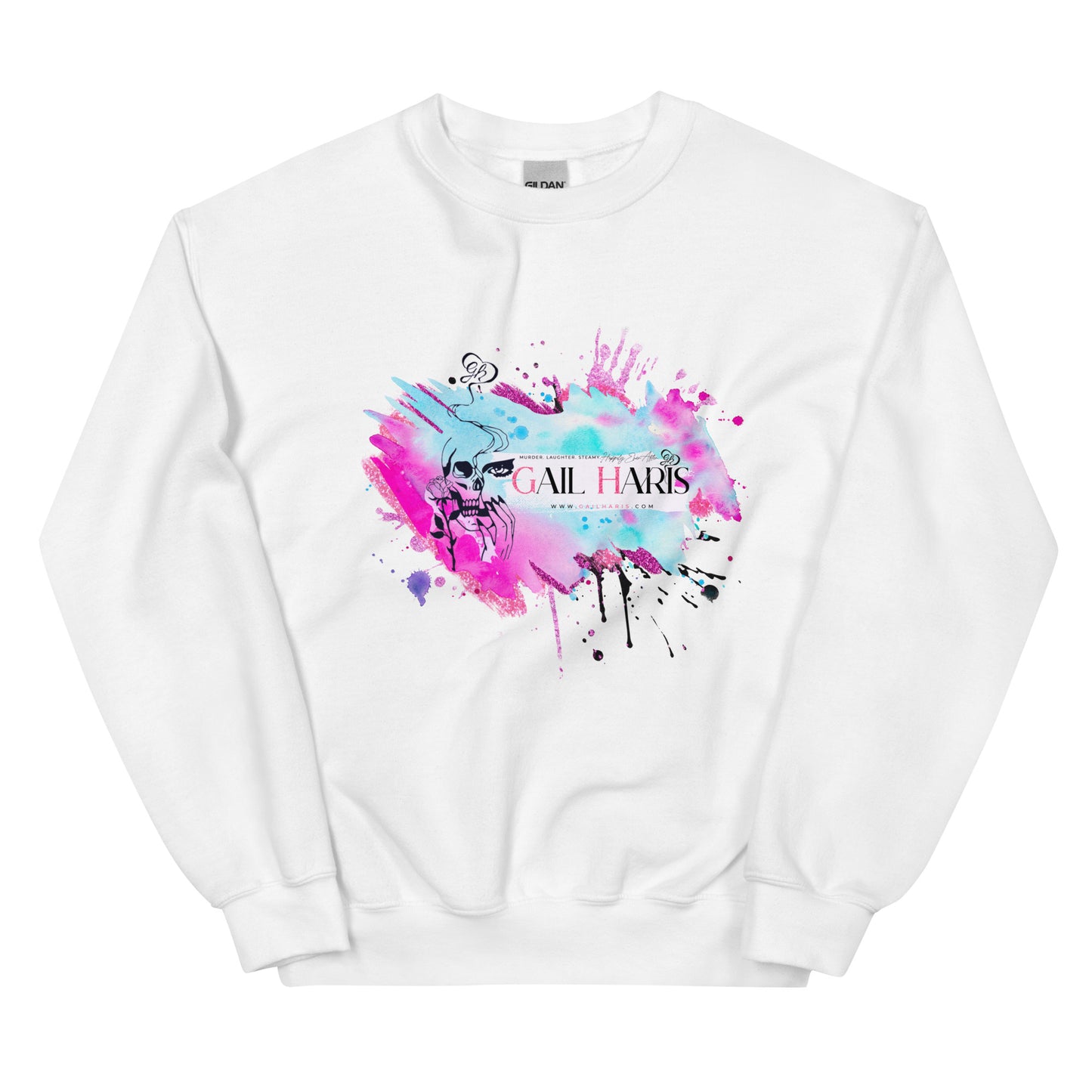 Gail Haris Color Splatter Unisex Sweatshirt