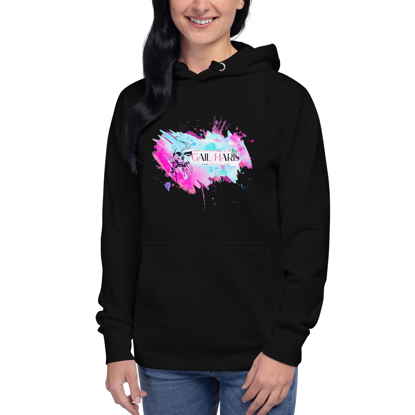 Gail Haris Color Splatter Unisex Hoodie