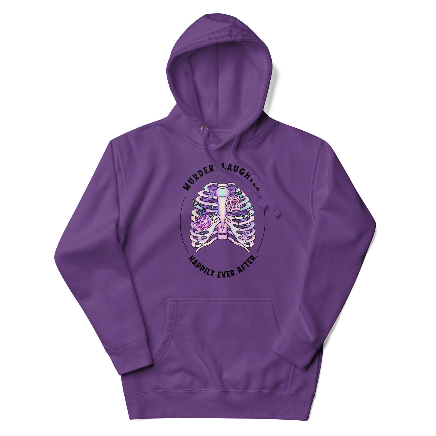 Gail Haris Tagline Ribcage Unisex Hoodie