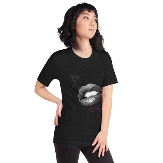 Steamy Grunge Lips GH Gail Haris Unisex t-shirt