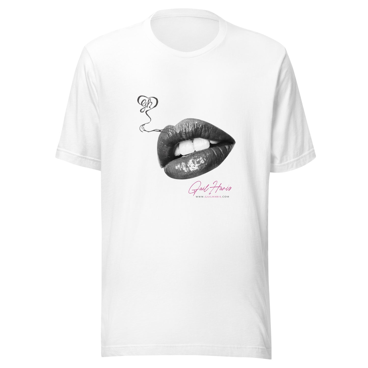 Steamy Grunge Lips GH Gail Haris Unisex t-shirt