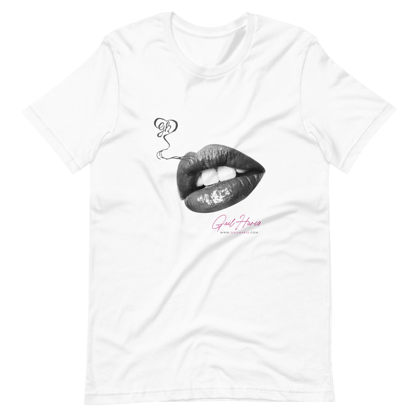 Steamy Grunge Lips GH Gail Haris Unisex t-shirt