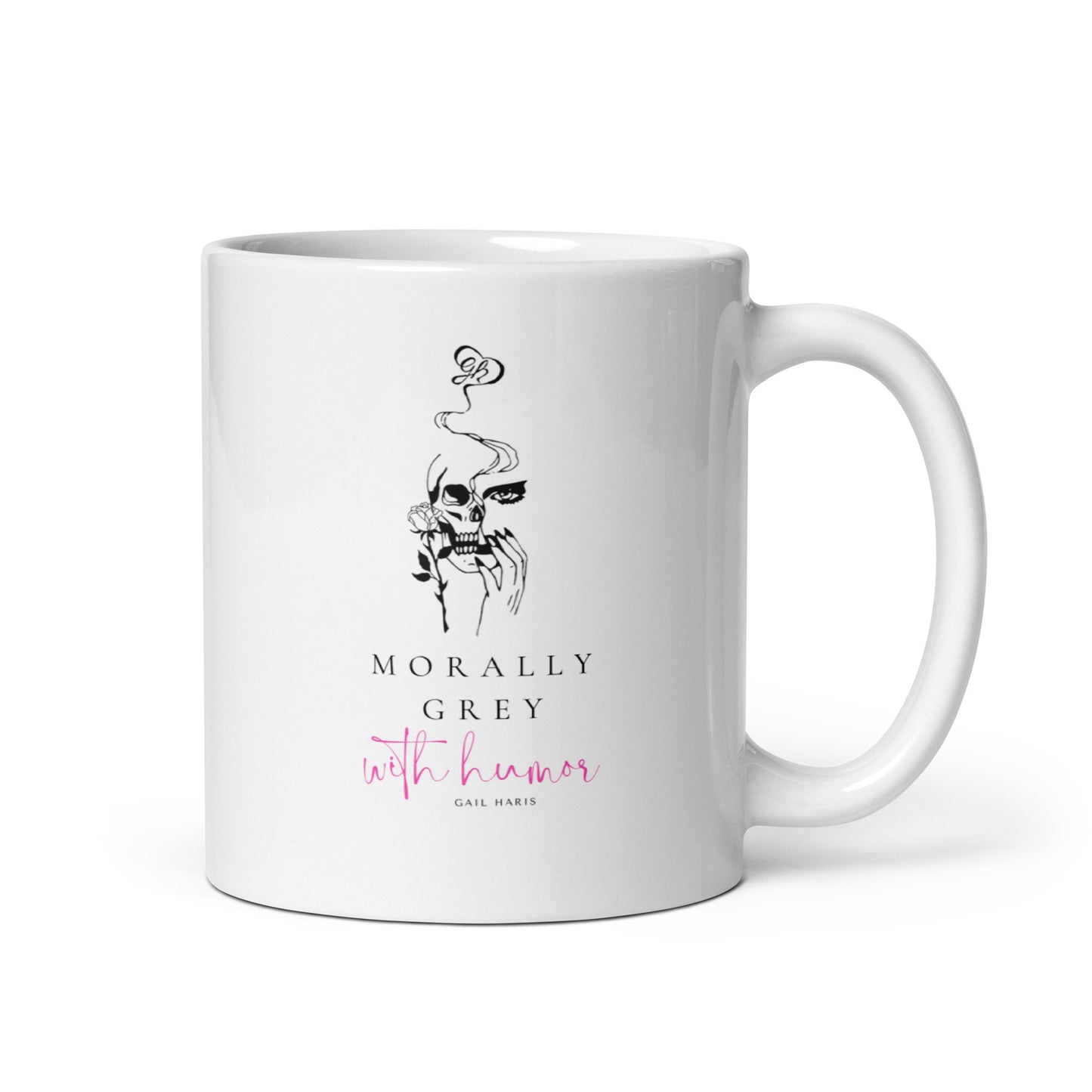 Morally Grey Gail Haris Mug White Glossy Mug